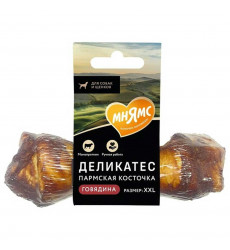 Лакомство Для Собак Мнямс Косточка Xxl Пармская 120г