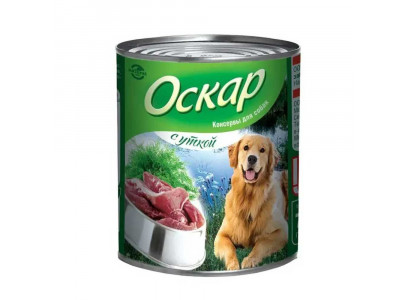 Консервы Для Собак Оскар Утка 750г