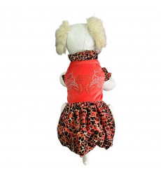 Платье Pet Fashion (Пет Фешн) Бархат Коралл Р 16