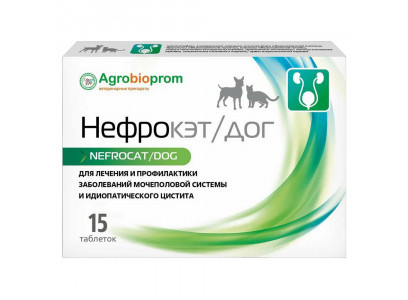 Нефрокэт Дог Пчелодар Профилактика МКБ 15 Таблеток 