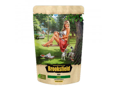 Сухой Корм Для Щенков Brooksfield (Бруксфилд) Low Grain Puppy Индейка и Говядина 800г 5660000 