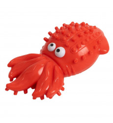 Игрушка Пищалка Wogy (Воги) Для Собак Кальмар С Шипами 2024 7776 19*9*7см