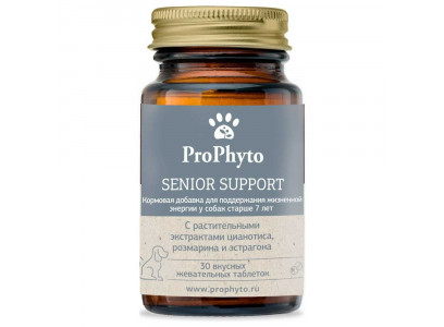 Prophyto (Профито) Сеньор Саппорт Кормовая Добавка для Кошек и Собак Старше 7 лет 30 Таблеток 