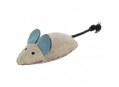 Игрушка Brava (Брава) Для Собак Мышь Мягкая Со Звуком 16*9см Лен 9524