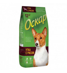 Сухой Корм Оскар для Собак Утка 12кг