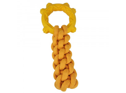 Игрушка Dogman (Догман) Плетенный Канат Зеленый 24 5см 