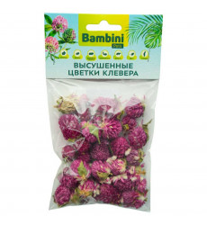 Лакомство Bambini Pets (Бамбини Петс) Высушенные Цветы Клевера Для Грызунов И Кроликов 10г