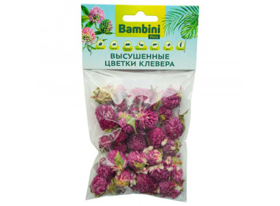 Лакомство Bambini Pets (Бамбини Петс) Высушенные Цветы Клевера Для Грызунов И Кроликов 10г 
