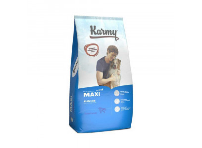 Сухой Корм Karmy (Карми) Maxi Junior Для Щенков Крупных Пород Телятина 14кг
