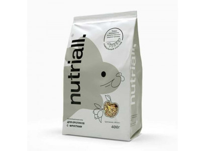 Корм Для Грызунов Nutriall (Нутриал) Для Кроликов Фрукты 400г 