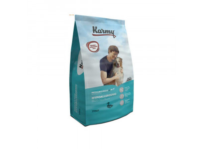 Сухой Корм Karmy (Карми) Hypoallergenic Medium Maxi Для Собак Средних и Крупных Пород Гипоаллергенный Утка 2кг 