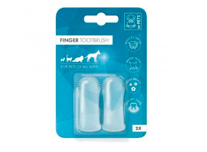 Щетка Mpets (М-Петс) Зубная Напальчник 360 Градусов 10125999 2шт