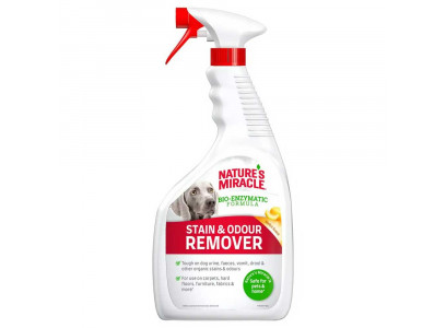Уничтожитель Пятен и Запахов NatureS Miracle (Натурес Миракл) Для Собак Универсальный Аромат Дыни Спрей 946мл