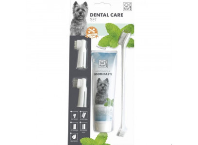 Набор M-Pets (М-Петс) Для Ухода За Зубами Собак (Паста 100мл Щетка Напальчники) 10110799 