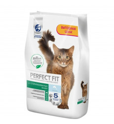 Сухой Корм Perfect Fit (Перфект Фит) Для Стерилизованных Кошек Лосось 10кг