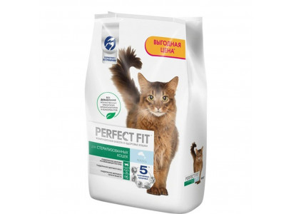 Сухой Корм Perfect Fit (Перфект Фит) Для Стерилизованных Кошек Лосось 10кг 
