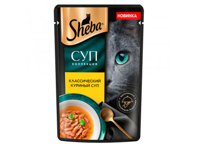 Влажный Корм Sheba (Шеба) Collection Для Кошек Суп Курица 70г 