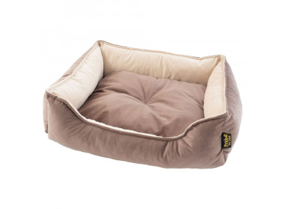 Лежанка Pride (Прайд) Велюр Прямоугольная Цвет Бежевый 60*50см 10015541