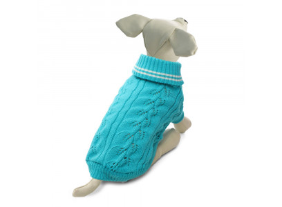Свитер Triol (Триол) Для Собак Мелких Пород Аквамарин Р L 35см Бирюзовый 12271641
