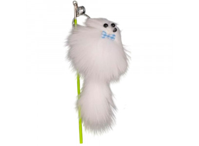 Игрушка-Дразнилка Wogy (Воги)  Для Кошек Мышка Съемная На Палочке 45/14*5*4см 2024-7767