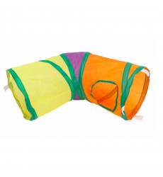 Игрушка Wogy (Воги) Для Кошек Тоннель Угловой с Дразнилкой 48*48*25см 2025-2647