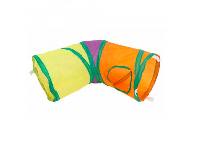 Игрушка Wogy (Воги) Для Кошек Тоннель Угловой с Дразнилкой 48*48*25см 2025-2647