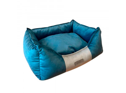 Лежанка Для Кошек и Собак Мелких Пород Brava (Брава) Прямоуголная 60*50*20см Серая Стальная 10891