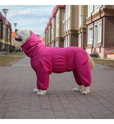 Комбинезон Osso Fashion (Оссо Фешн) Для Собак Р 45-2 Мембрана С Капюшоном Девочка Георгин Ксм 1218