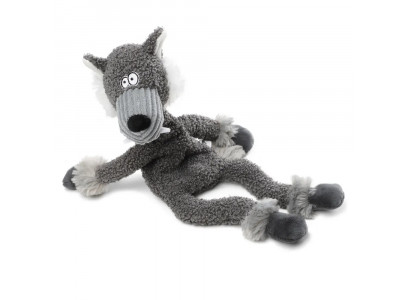 Игрушка Gigwi (Гигви) Для С Волк Собак с Веревкой 39см 85079