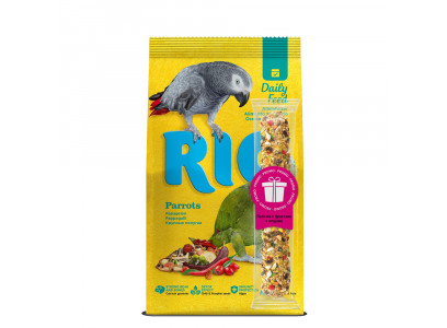 Корм для Птиц Rio Для Крупных Попугаев+Подарок Палочка 1кг