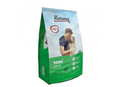 Сухой Корм Karmy (Карми) Mini Junior Для Щенков Мелких Пород Индейка Н 2кг 