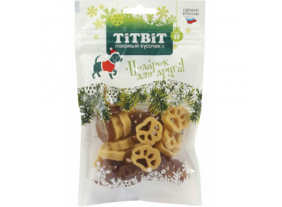 Лакомство TiTBiT (Титбит) Для Собак Аппетитные Лапки Новогодняя Коллекция  80г310721