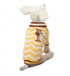 Свитер Triol (Триол) Для Собак Мелких Пород Союзмультфильм Лучшие Друзья Р Xs 20см Желто Белый 1227167-