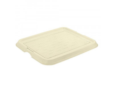 Туалет Zooone (Зооуан) Для Собак с Сеткой Большой 66*45*4см Белый P503-11