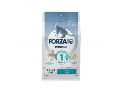 Сухой Корм  Forza (Форза) 10 Cat Monodiet Low Grain Для Кошек При Аллергии Рыба 400г 11830 