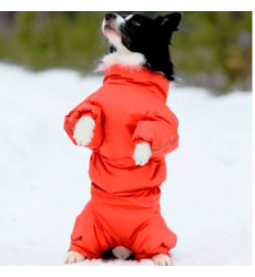 Комбинезон Osso Fashion (Оссо Фешн) Для Собак Утепленный Синтепоном Р 50-1 Девочка Мандарин Кбз 1031