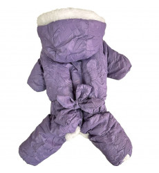 Комбинезон Pet Fashion (Пет Фешн) Для Собак Мелких Пород Бантик Р Xl Мех Жатка Сиреневый