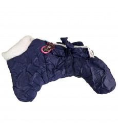 Комбинезон Pet Fashion (Пет Фешн) Для Собак Мелких Пород Бантик Р S Мех Универсал Жатка Синий