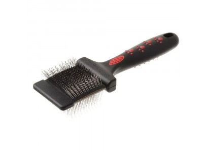 Пуходерка Hellopet (Хеллоупет) 16842s Двухсторонняя Гибкая Жесткий+Мягкий Корд Малая