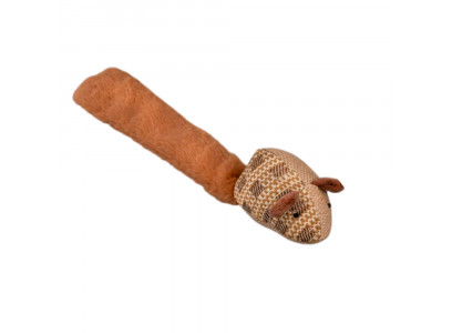 Игрушка Wogy (Воги) Для Кошек Мышонок с Длинным Шуршащим Хвостом 30/9*6см 2024-8740