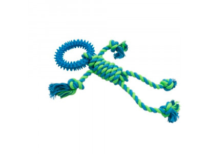 Игрушка Wogy (Воги) Для Собак Person Кольцо с Шипами Канатная 2024 3310