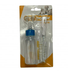 Набор Wogy (Воги) Для Вскармливания Животных 5 Предметов Бутылочка Соски и Ёршик 2024-0803