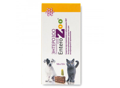 Энтерозоо Суспезия При Отравлении 15г Упаковка 10 Пакетиков Саше