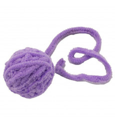 Игрушка Gosi (Госи) Для Кошек Плюшевый Клубок Сиреневые Искорки 06009