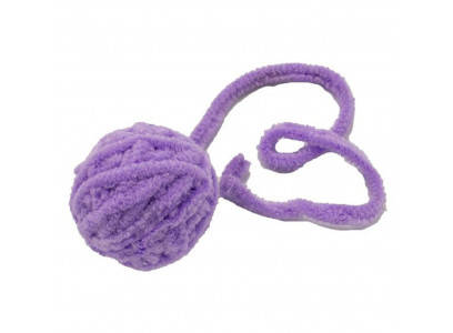 Игрушка Gosi (Госи) Для Кошек Плюшевый Клубок Сиреневые Искорки 06009