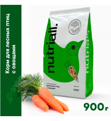 Корм Для Птиц Nutriall (Нутриал) Для Лесных Птиц Овощи 900г 