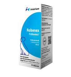 Робенекс Противовоспалительный Препарат Таблетки Для Собак 40мг №10