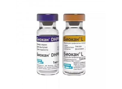 Биокан Dhppi+L Вакцина Для Собак Упаковка 10 Штук
