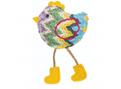 Игрушка Trixie (Трикси) Для Кошек Курица с Кошачьей Мятой 9см 45471