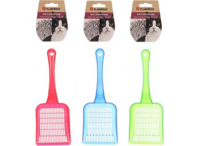 Совок Flamingo (Фламинго) Fibi Fine Для Кошачьего Туалета Fl8316